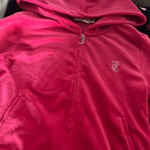 Pink Velvet Juicy Couture Set